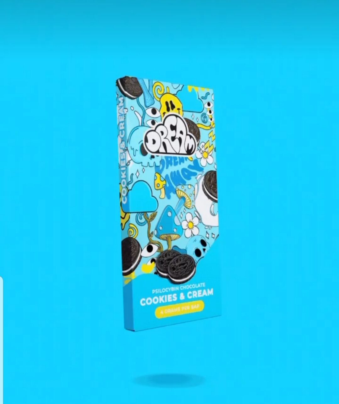 Diamond Shruumz Cookies Cream Mushroom Bar