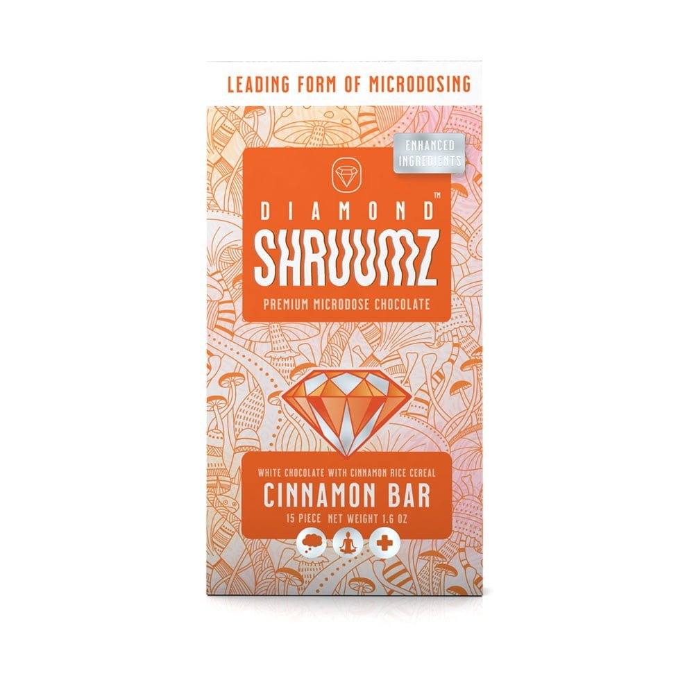 diamond shruumz Cinnamon Mushroom Bar